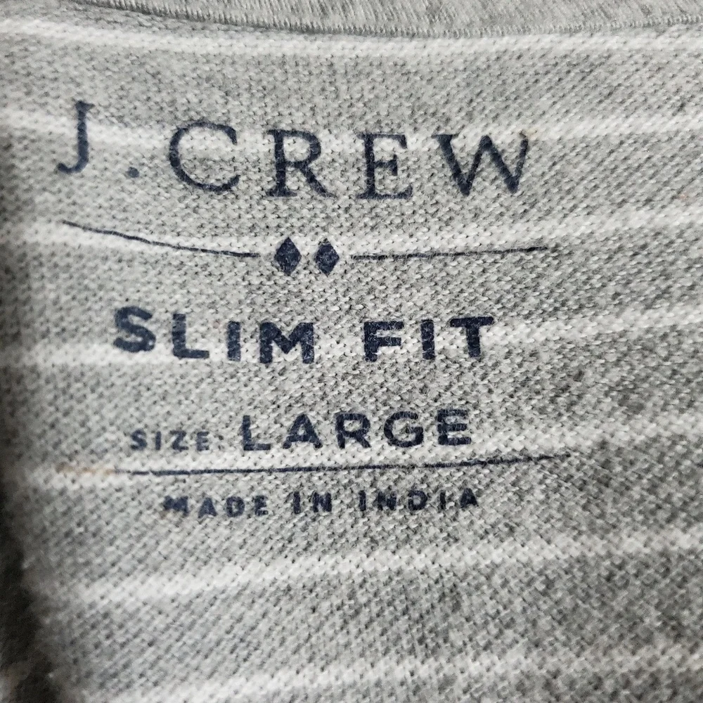 J.CREW Striped performance polo shirt SlimFit